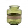 Green Recycled Glass Lantern