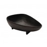 Triangular Bowl Black