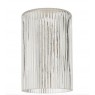 Cylinder Ribbed Glass Shade