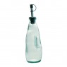 Green House Oil/Vinegar Bottle With Pourer in 100% Recycled Glass 300ml