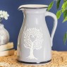 Tree Embossed Jug