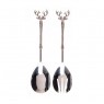 Just Slate Stag Salad Servers