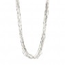 Pilgrim Connect Recycled Necklace Silver-Plated