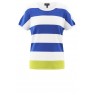Marble Short Sleeve Stripe Sweater
