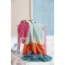 Happy Stripe Cotton Rich Throw 130 x170cm