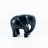 Tilnar Elephant Medium 9cm Matt Black