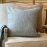Jedburgh Square Cushion Teal 50 x 50