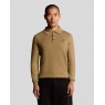 Lyle & Scott Cotton Merino Long Sleeve Knitted Polo