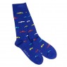 Swole Panda Blue Classic Car Socks