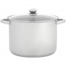 Judge Essentials Glass Lid Stock Pot 26cm