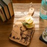 Oak Hanging Paddle-Small-Scenic Stag