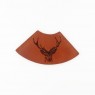 Leather Corner Bookmark-Stag