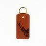 Leather Keyring-Stag