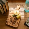 Oak Hanging Paddle-Small-Scenic Highland Cow