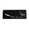 Single Mini Slate Cheese Board & Knife Set-Scenic Stag