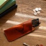 Leather Glasses Case-Stag