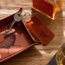 Leather Keyring-Rugby