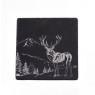 Slate Pot Stand-Scenic Stag