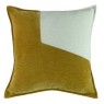 Angle Design Cushion 45x45-Whiskey&Cream
