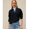 White Stuff Denim Mix Rugby Top