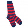 Swole Panda Classic Red Striped Socks  7-11