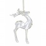 Reindeer Decoration Clear