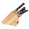 Stellar Sabatier 5pc Knife Block Set